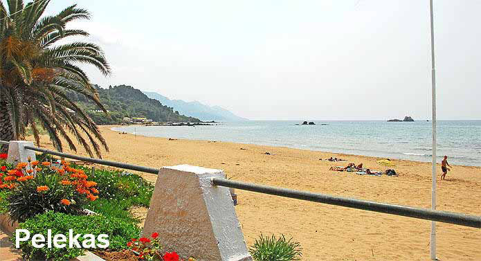 Pelekas-Strand-auf-Korfu